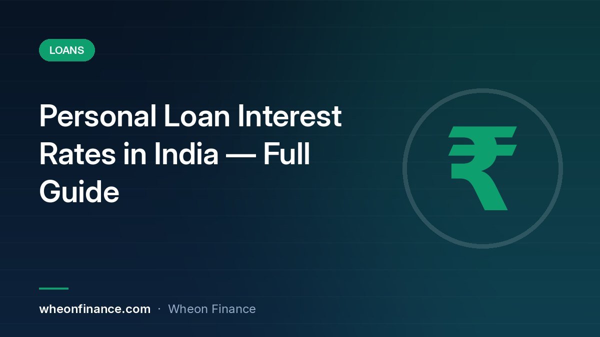 Personal Loan Interest Rates in India — How They're Decided & How to Get a Lower Rate