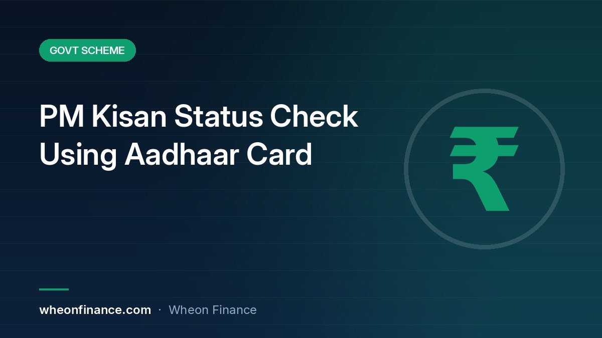 PM Kisan Status Check Using Aadhaar Card