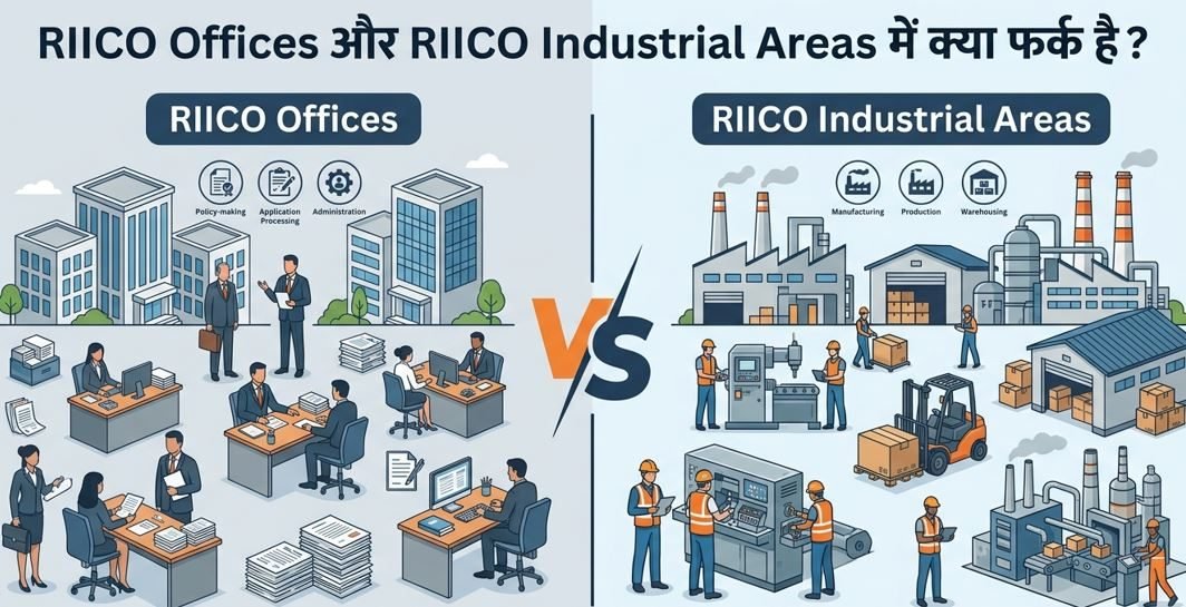 RIICO Offices vs RIICO Industrial Areas: Key Differences & Contact Details