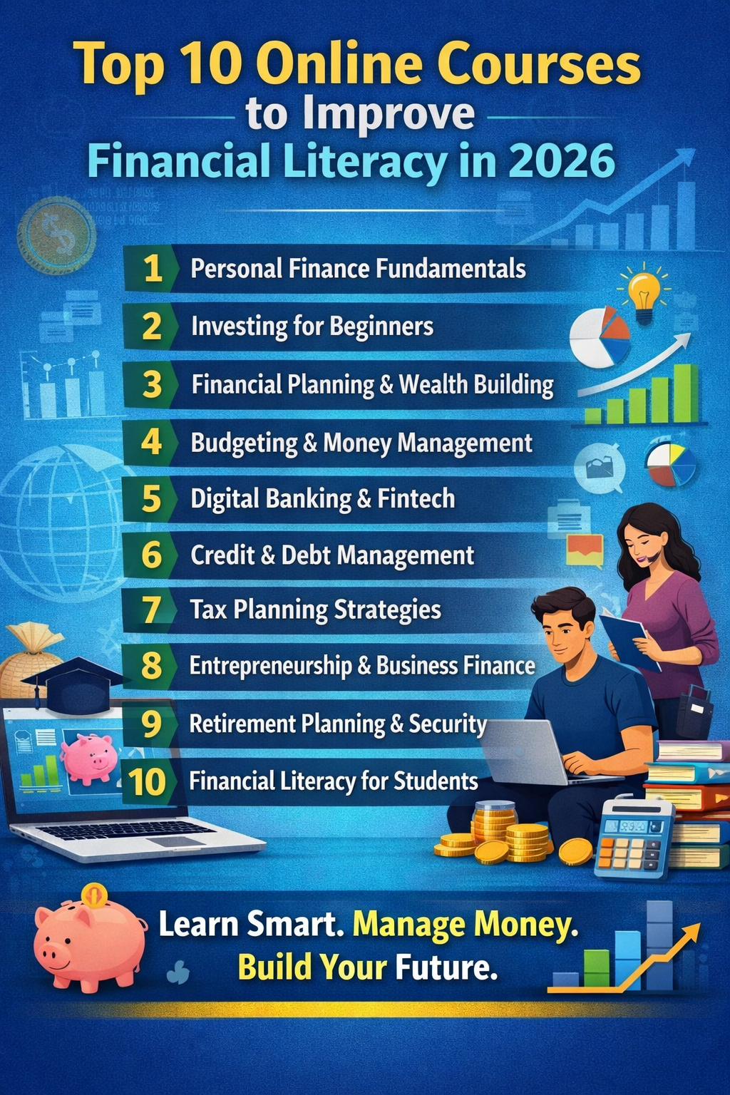 Top 10 Online Courses to Improve Financial Literacy in 2026